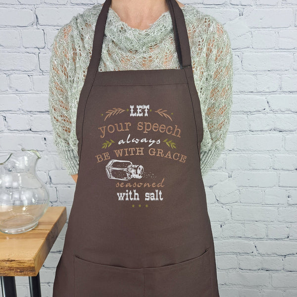 {{product_title}} – {{color}} embroidered kitchen apron