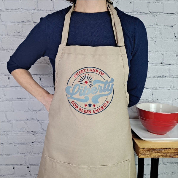 {{product_title}} – {{color}} embroidered kitchen apron