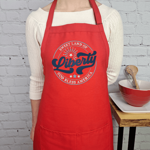 {{product_title}} – {{color}} embroidered kitchen apron
