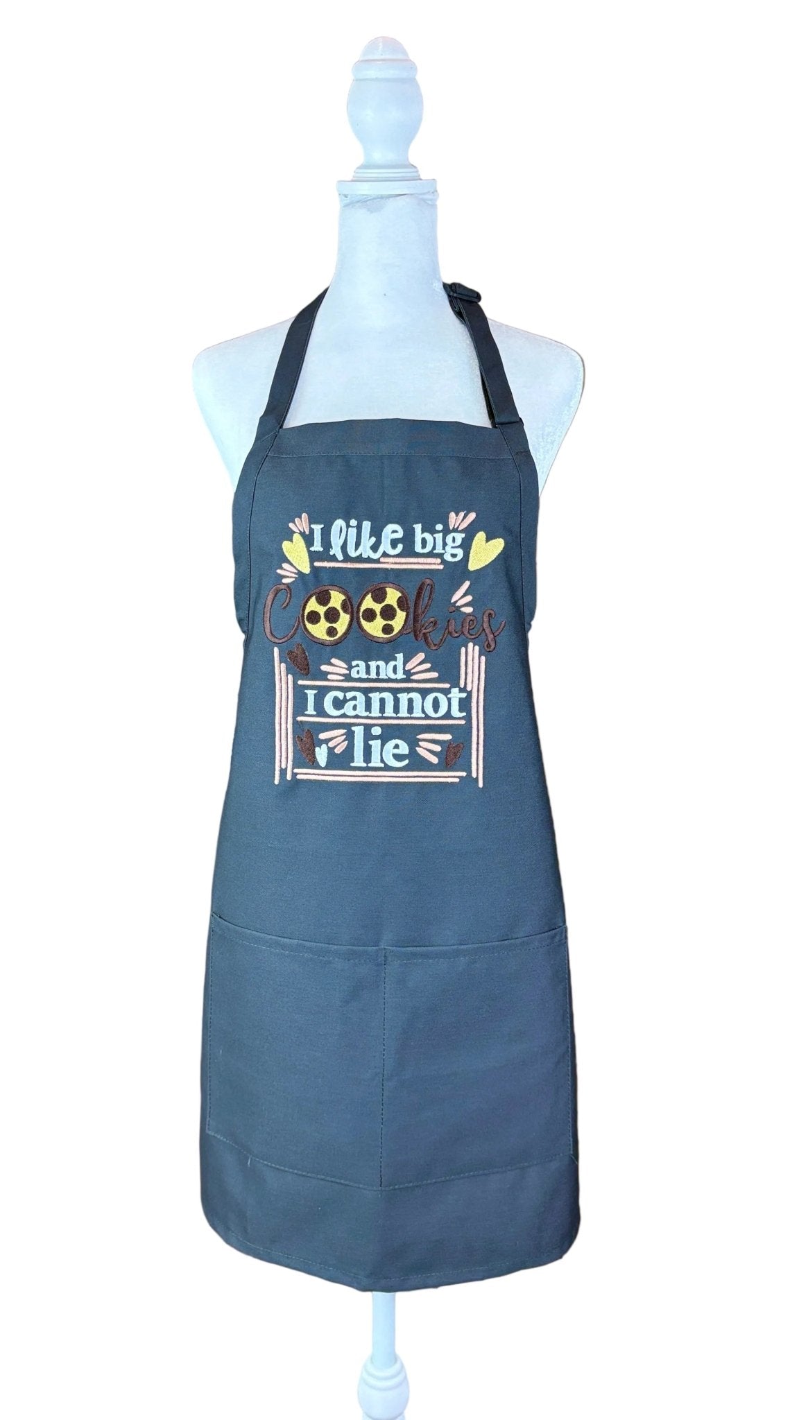 {{product_title}} – {{color}} embroidered kitchen apron