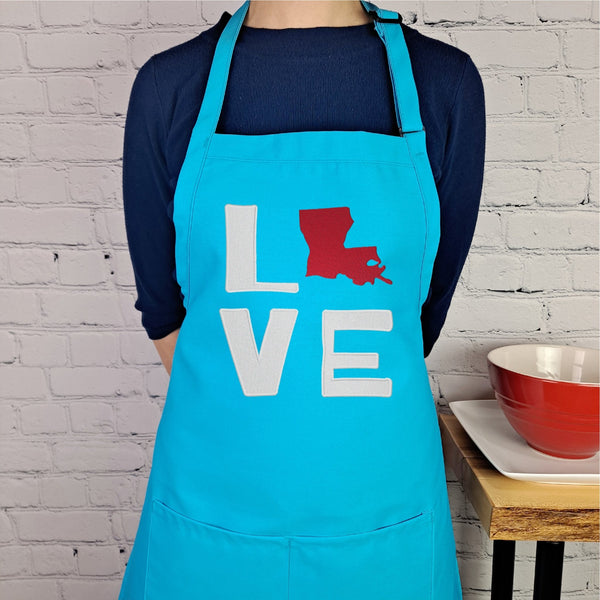 {{product_title}} – {{color}} embroidered kitchen apron