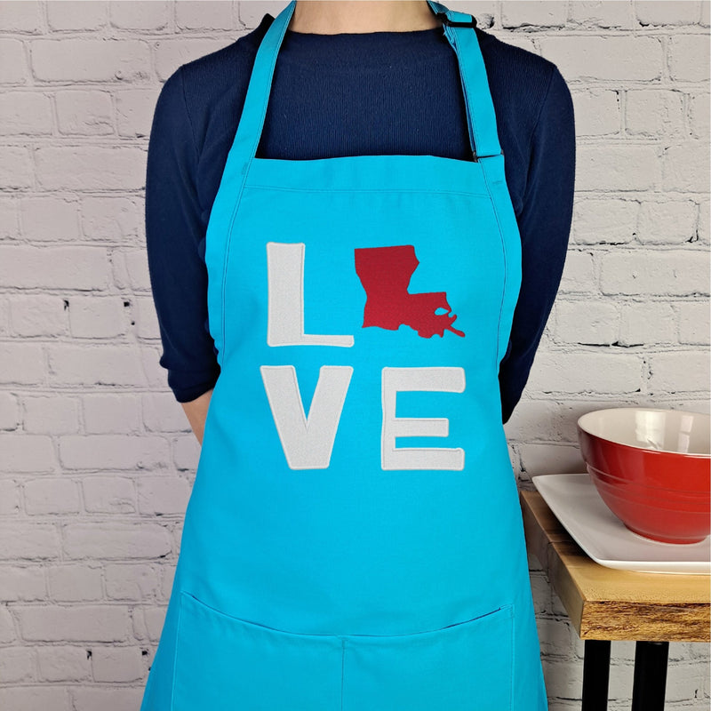 {{product_title}} – {{color}} embroidered kitchen apron