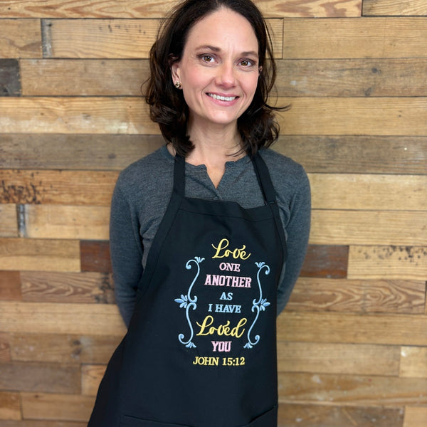 {{product_title}} – {{color}} embroidered kitchen apron