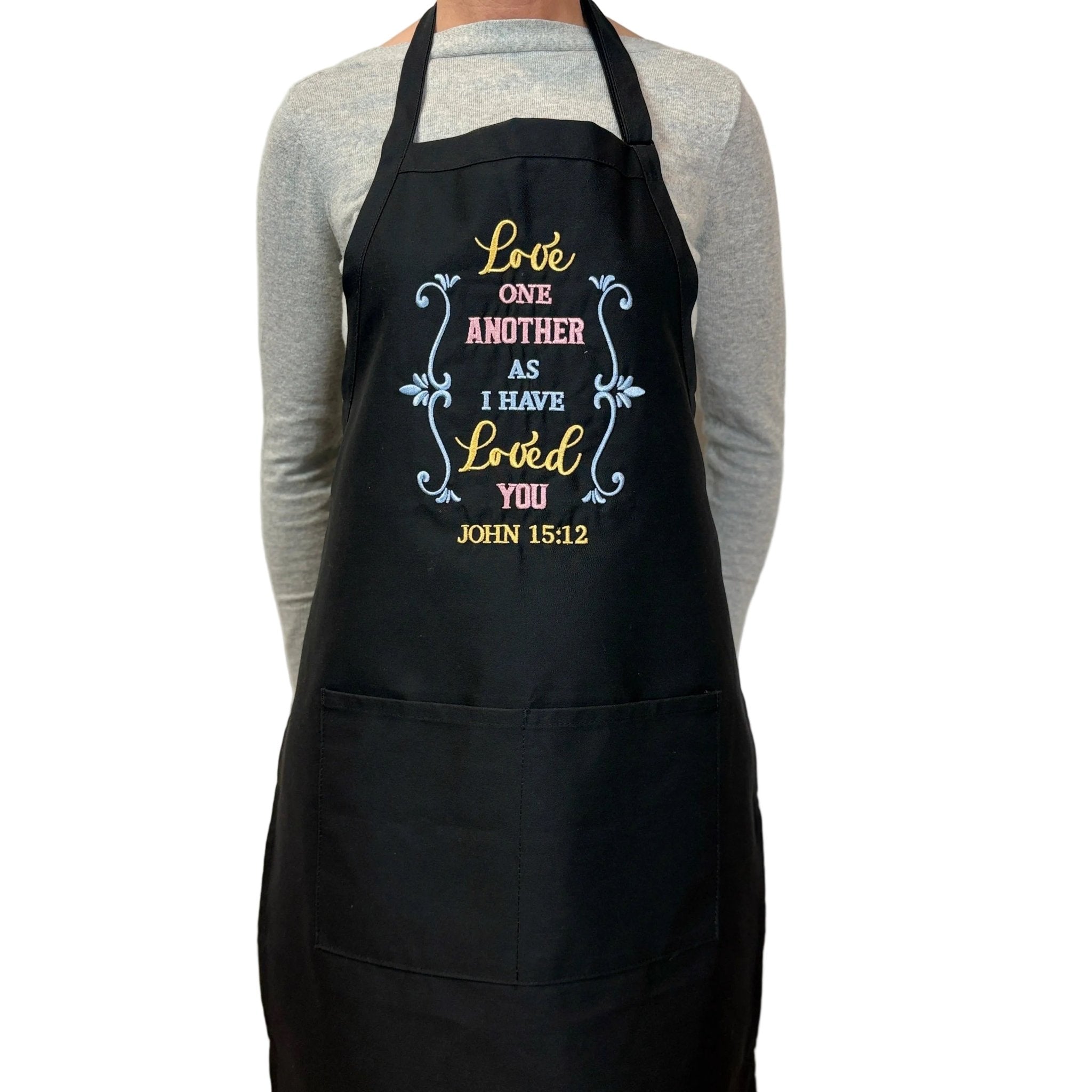 {{product_title}} – {{color}} embroidered kitchen apron