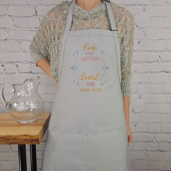 {{product_title}} – {{color}} embroidered kitchen apron