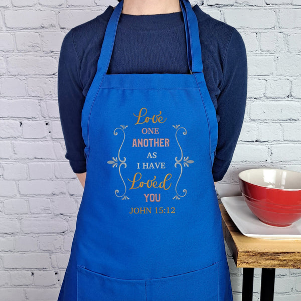 {{product_title}} – {{color}} embroidered kitchen apron