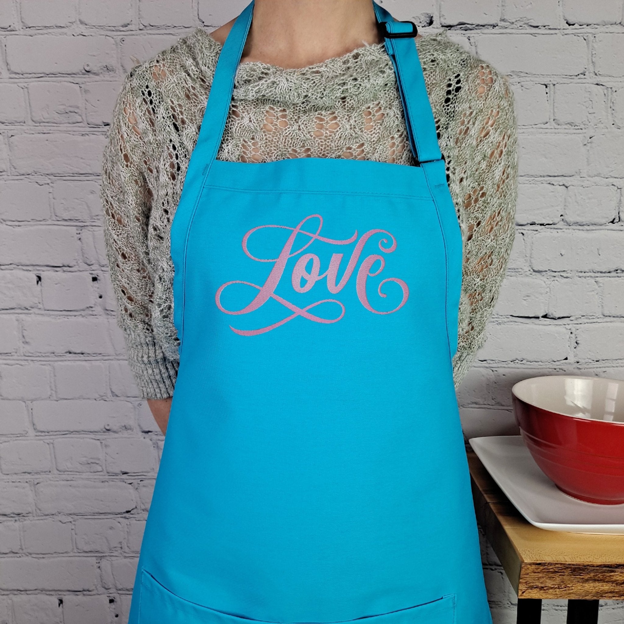 {{product_title}} – {{color}} embroidered kitchen apron