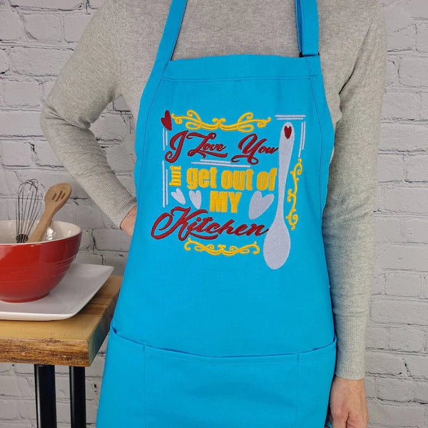 {{product_title}} – {{color}} embroidered kitchen apron