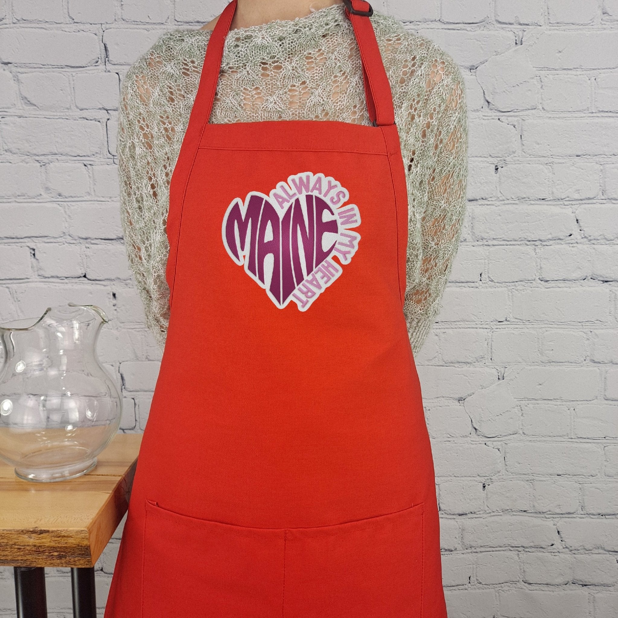{{product_title}} – {{color}} embroidered kitchen apron