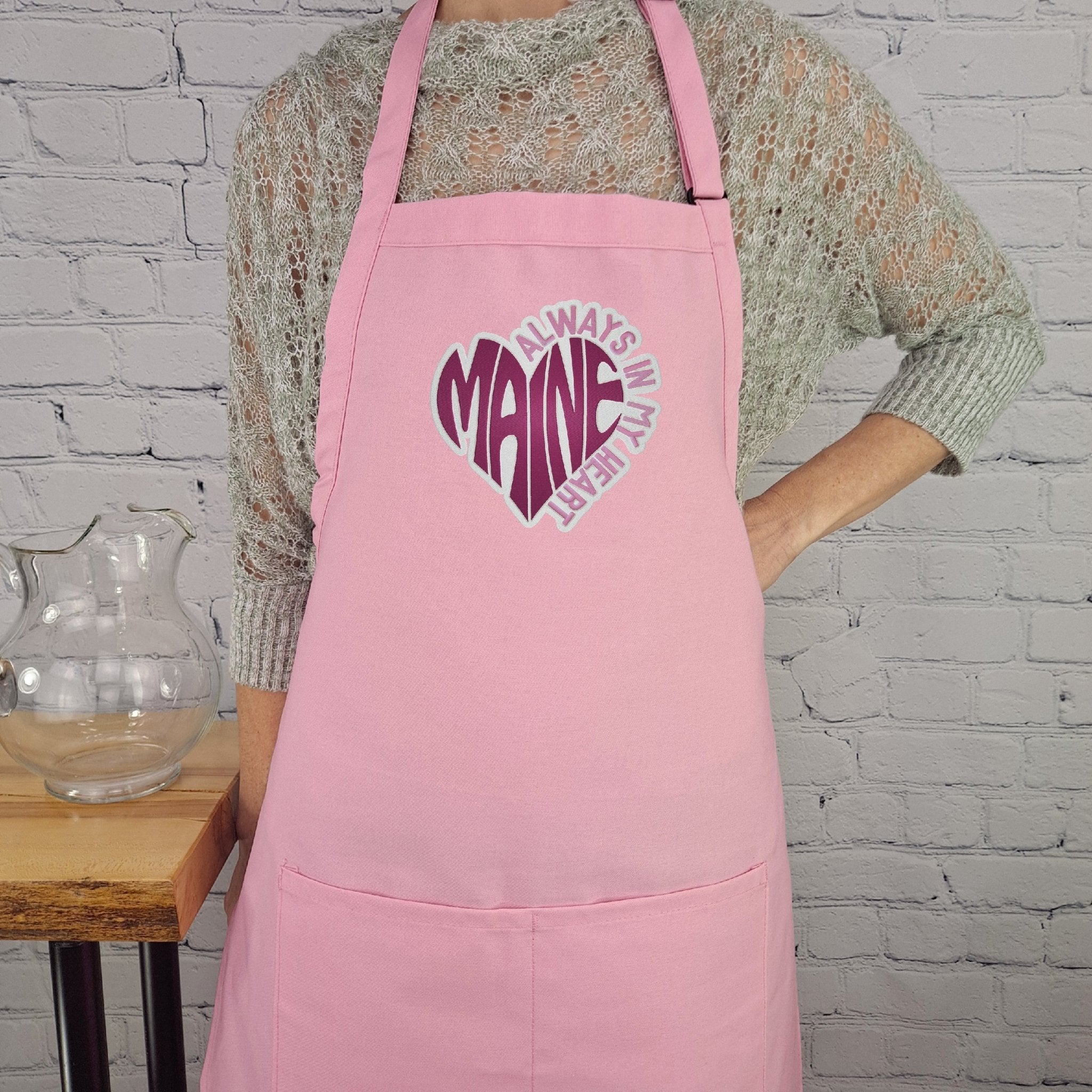 {{product_title}} – {{color}} embroidered kitchen apron