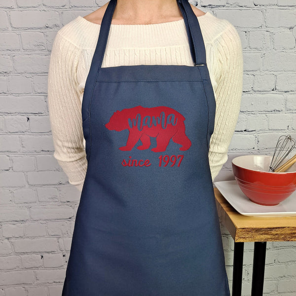 {{product_title}} – {{color}} embroidered kitchen apron