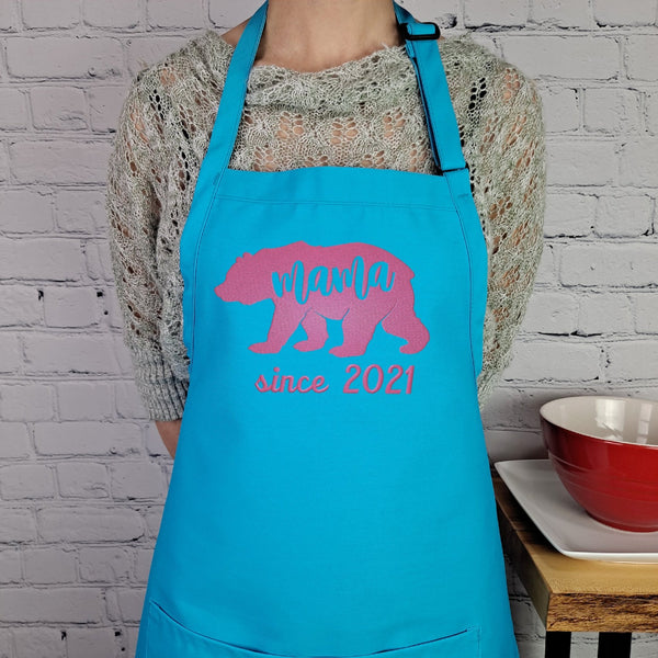 {{product_title}} – {{color}} embroidered kitchen apron