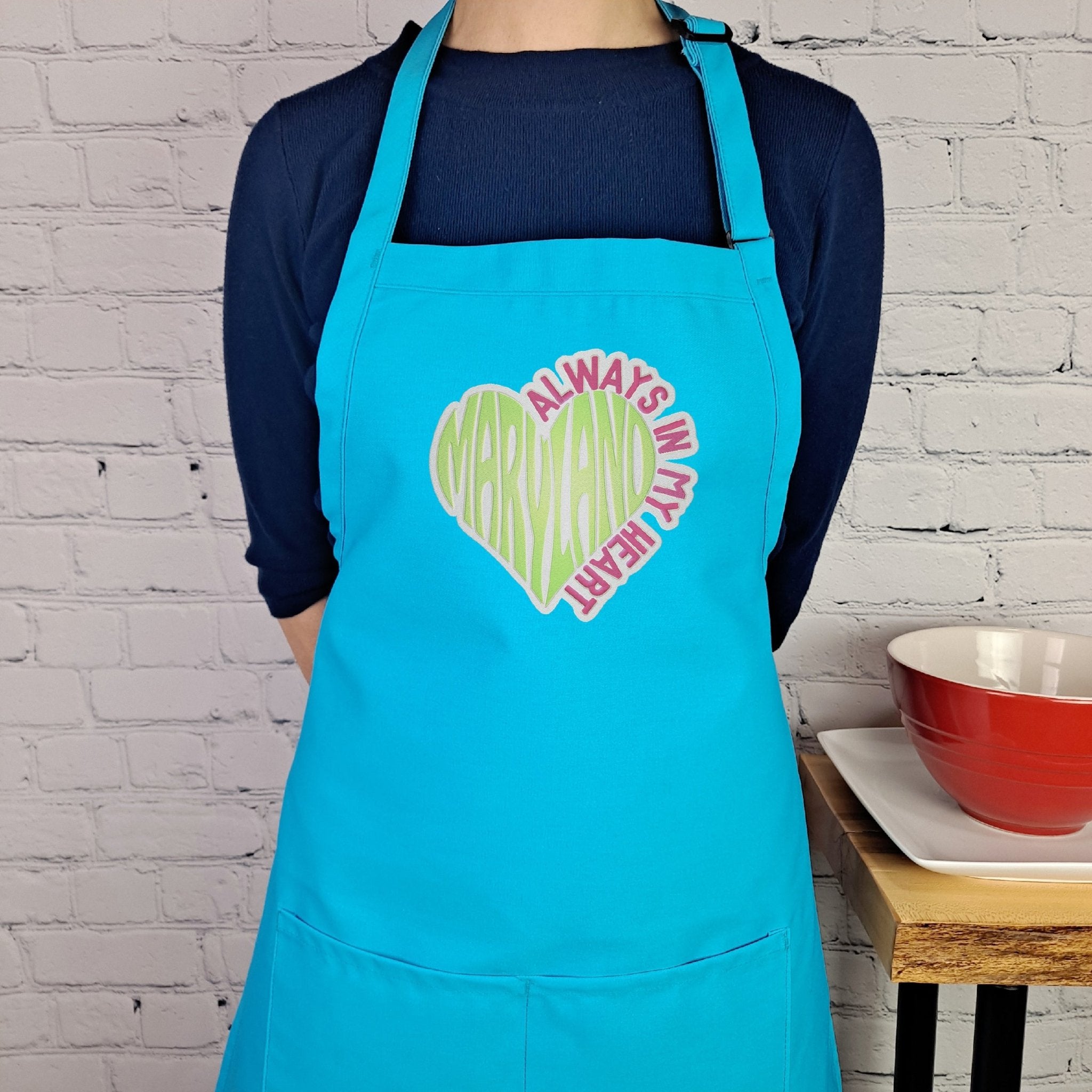 {{product_title}} – {{color}} embroidered kitchen apron
