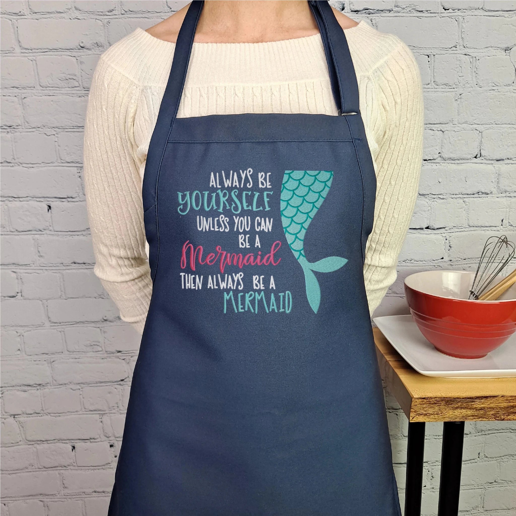 {{product_title}} – {{color}} embroidered kitchen apron