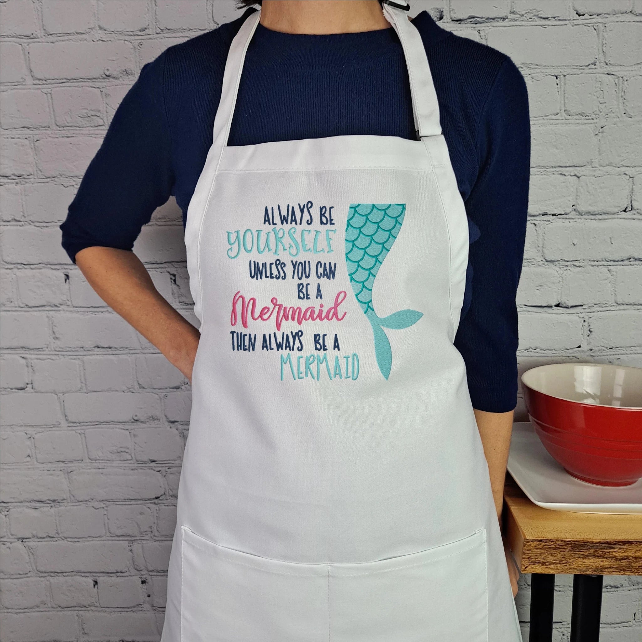 {{product_title}} – {{color}} embroidered kitchen apron