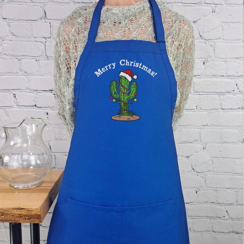 {{product_title}} – {{color}} embroidered kitchen apron