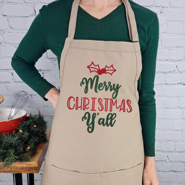 {{product_title}} – {{color}} embroidered kitchen apron