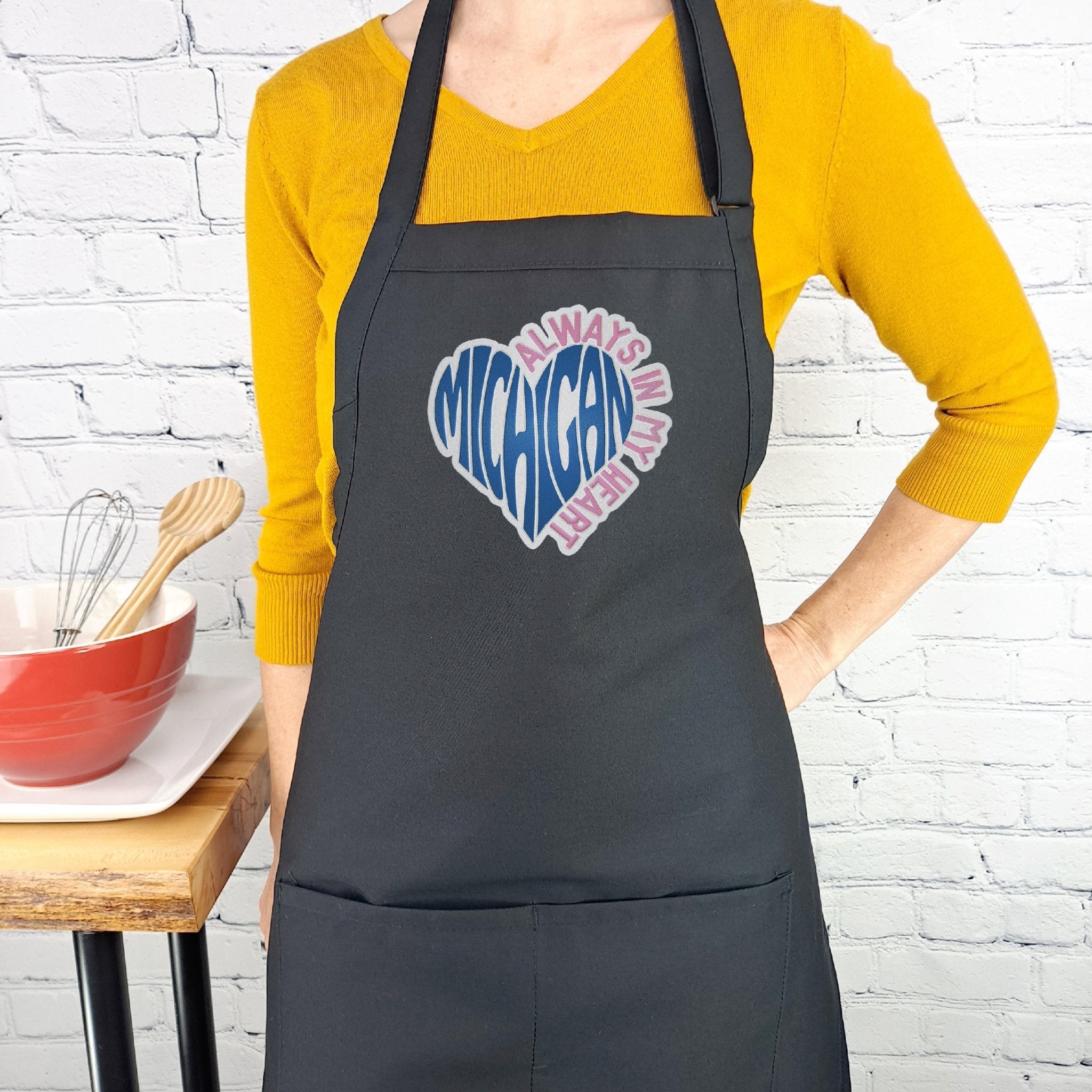 {{product_title}} – {{color}} embroidered kitchen apron