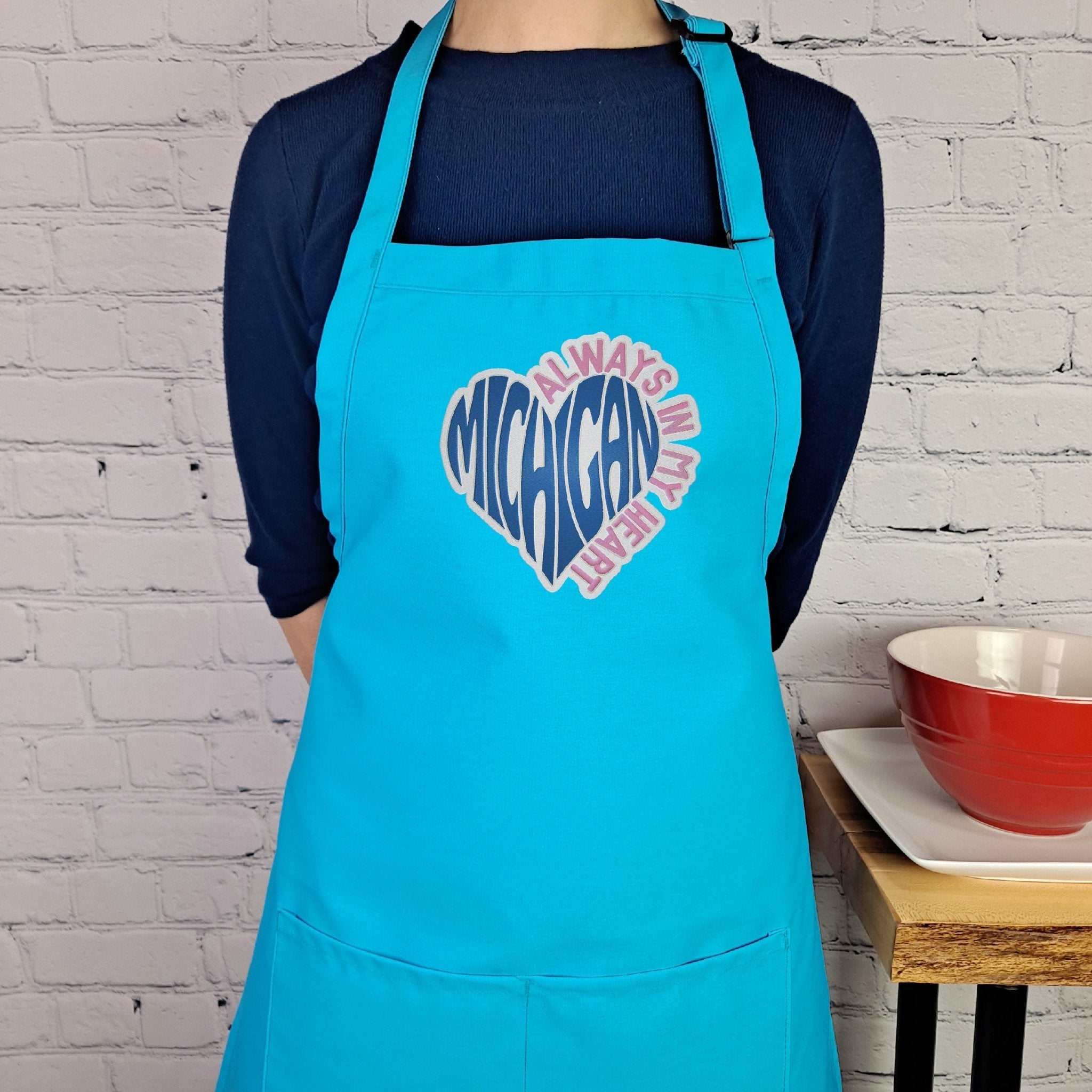 {{product_title}} – {{color}} embroidered kitchen apron