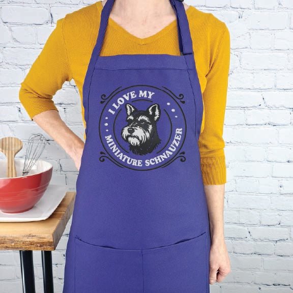 {{product_title}} – {{color}} embroidered kitchen apron