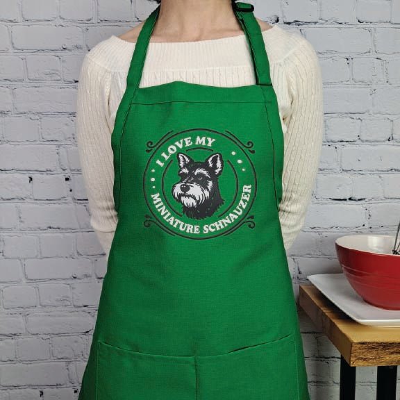 {{product_title}} – {{color}} embroidered kitchen apron