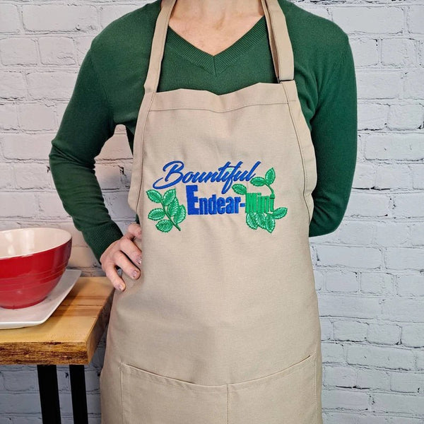 {{product_title}} – {{color}} embroidered kitchen apron