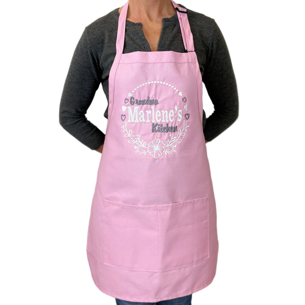 {{product_title}} – {{color}} embroidered kitchen apron