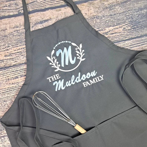 {{product_title}} – {{color}} embroidered kitchen apron