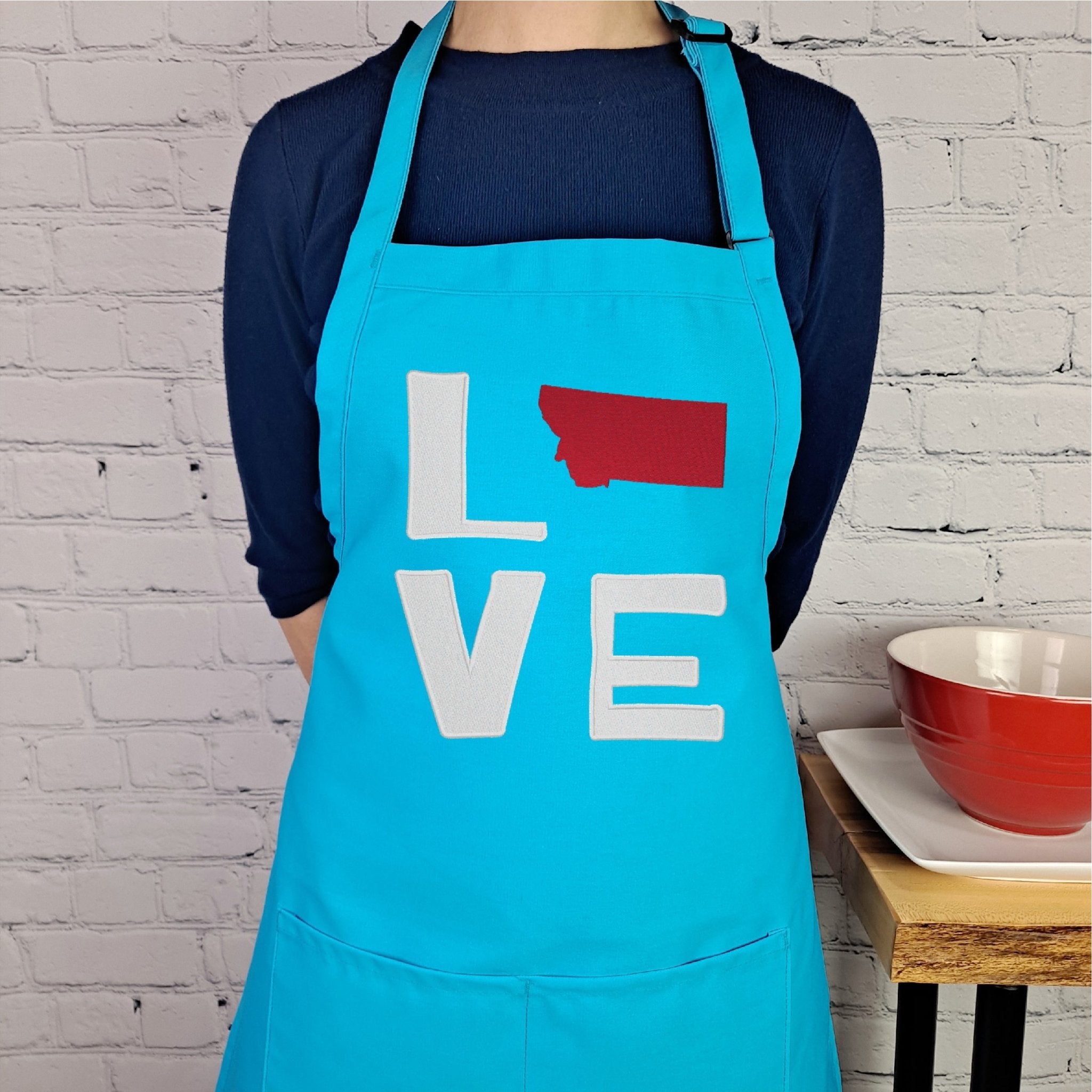 {{product_title}} – {{color}} embroidered kitchen apron