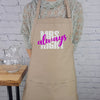 {{product_title}} – {{color}} embroidered kitchen apron