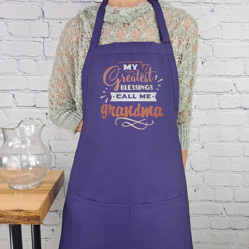 {{product_title}} – {{color}} embroidered kitchen apron