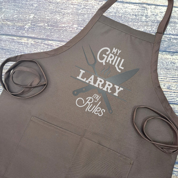 {{product_title}} – {{color}} embroidered kitchen apron