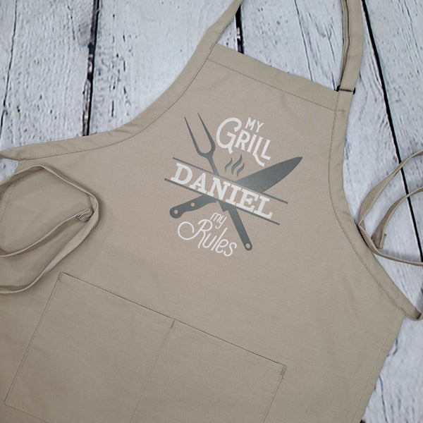 {{product_title}} – {{color}} embroidered kitchen apron