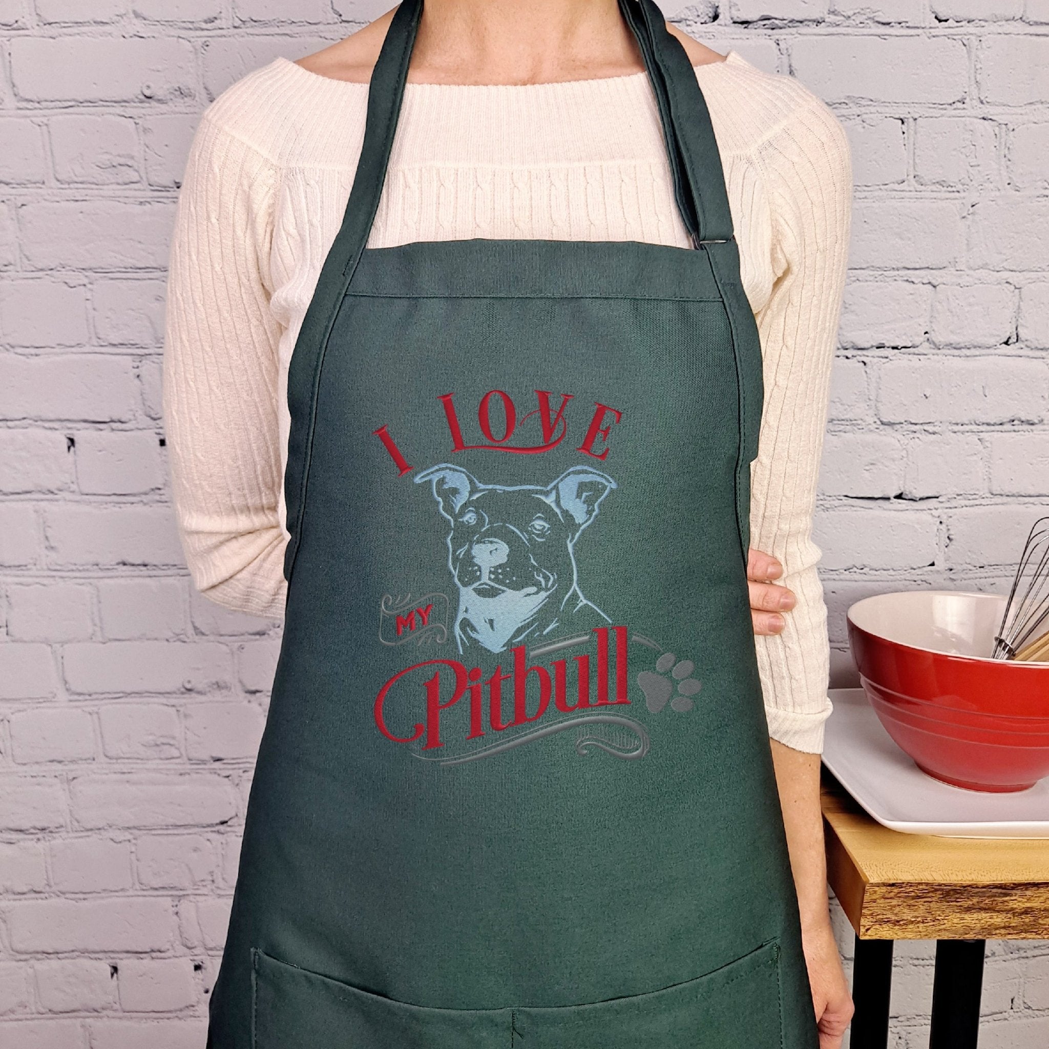 {{product_title}} – {{color}} embroidered kitchen apron