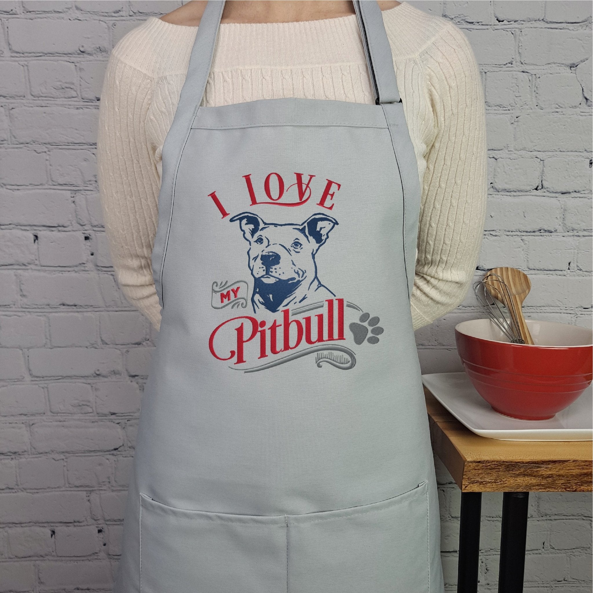 {{product_title}} – {{color}} embroidered kitchen apron
