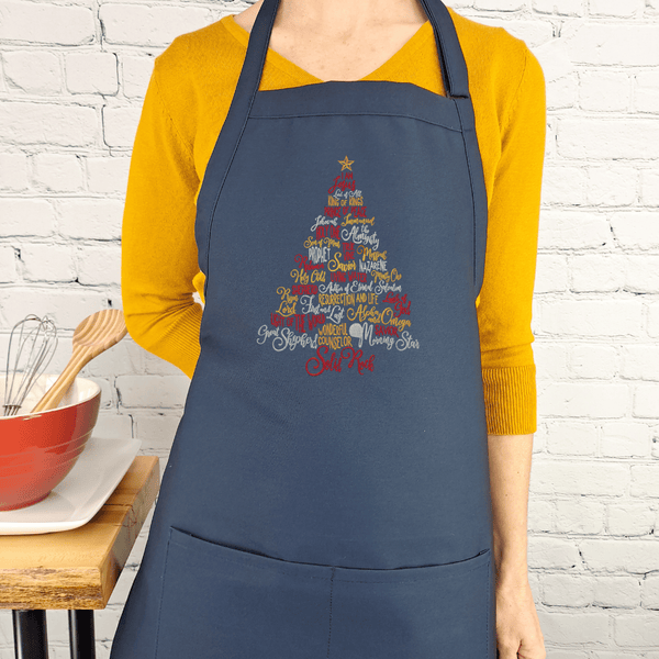 {{product_title}} – {{color}} embroidered kitchen apron