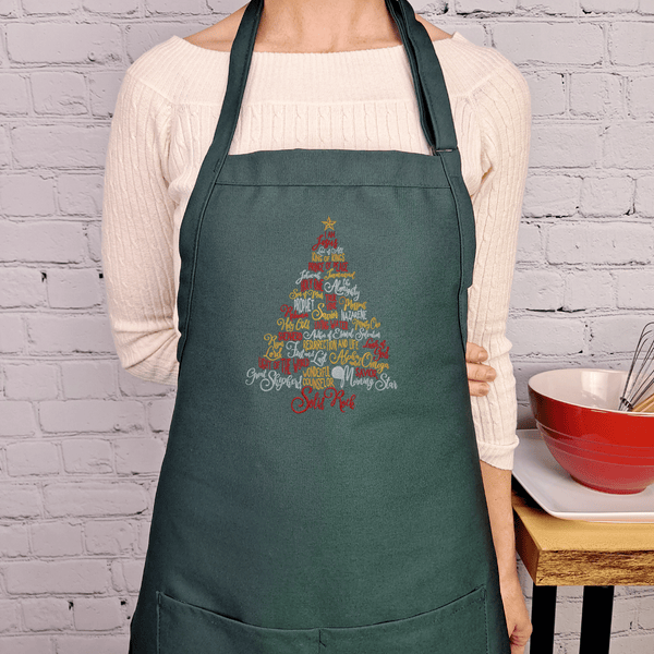 {{product_title}} – {{color}} embroidered kitchen apron