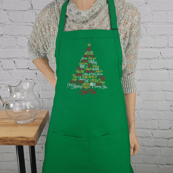 {{product_title}} – {{color}} embroidered kitchen apron