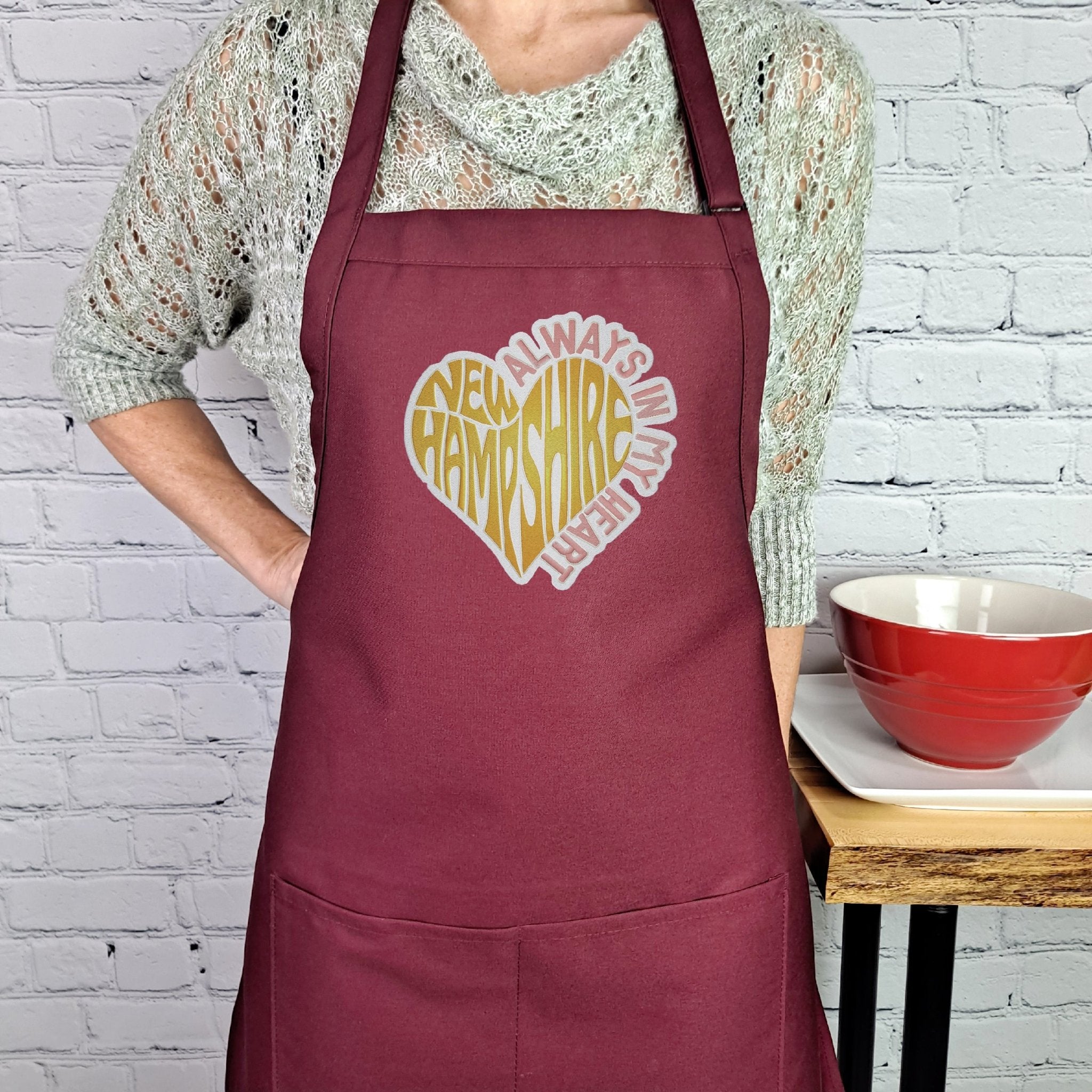 {{product_title}} – {{color}} embroidered kitchen apron