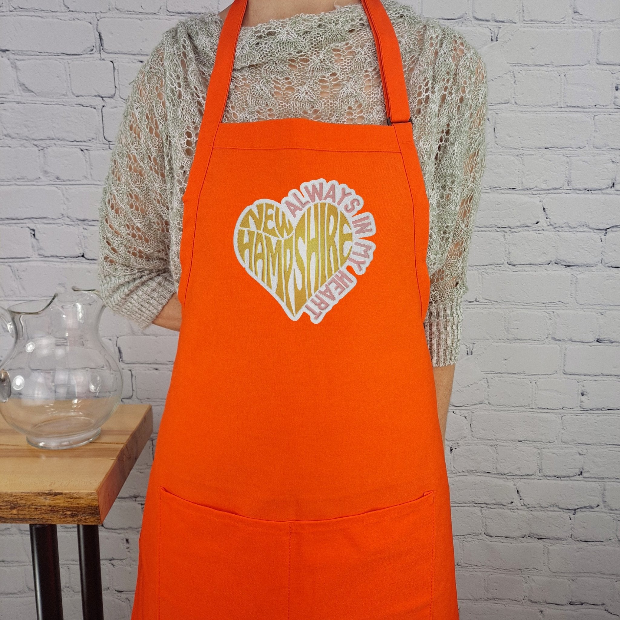 {{product_title}} – {{color}} embroidered kitchen apron
