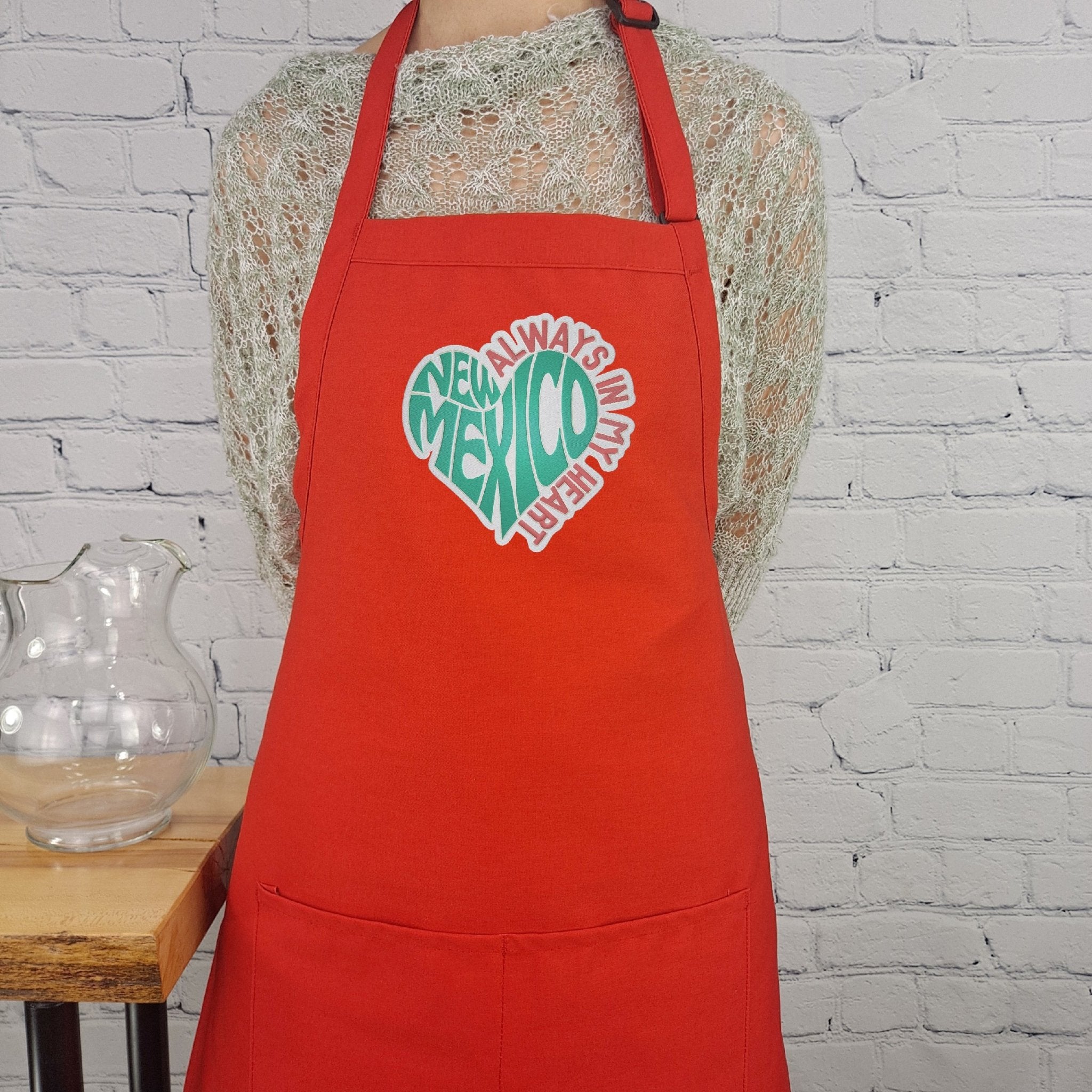 {{product_title}} – {{color}} embroidered kitchen apron