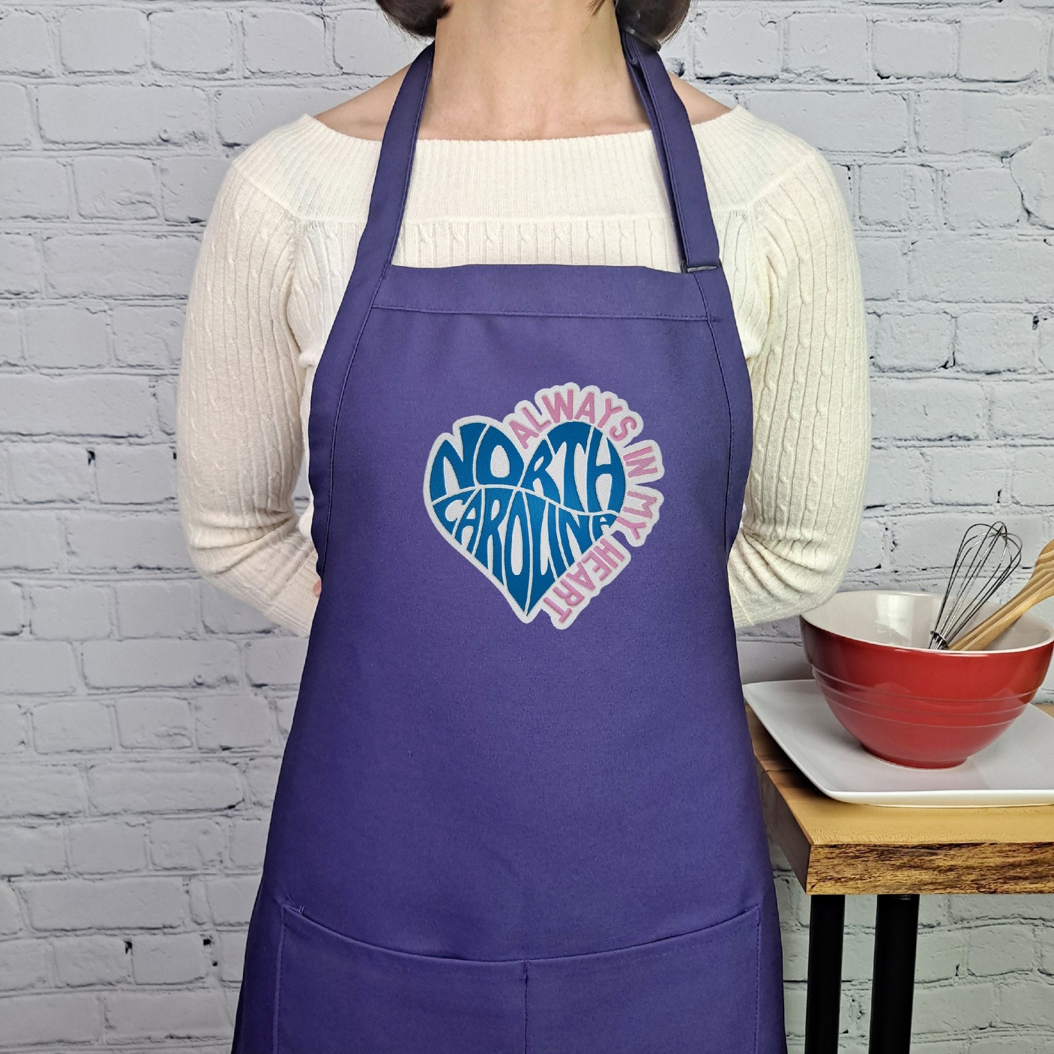 {{product_title}} – {{color}} embroidered kitchen apron