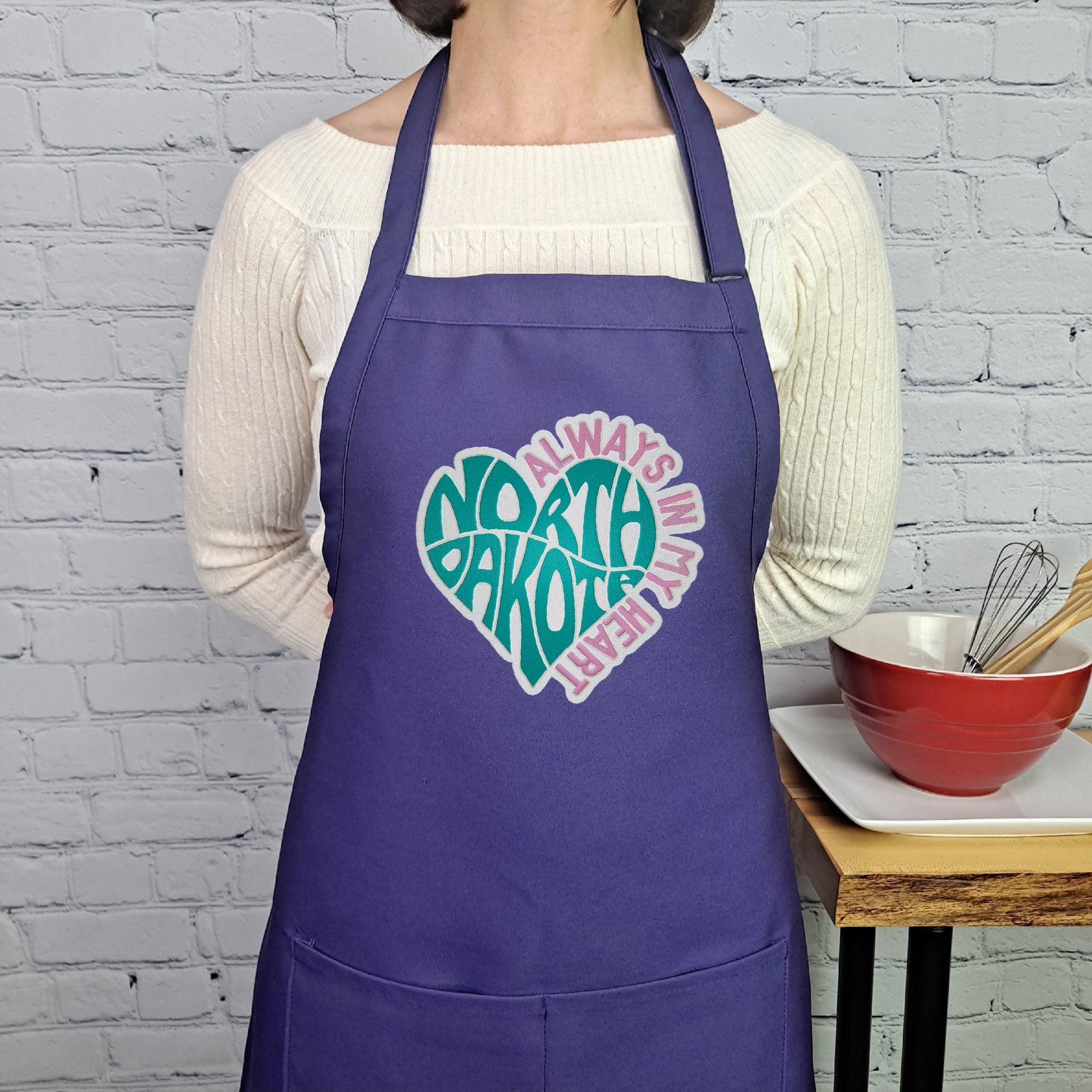 {{product_title}} – {{color}} embroidered kitchen apron