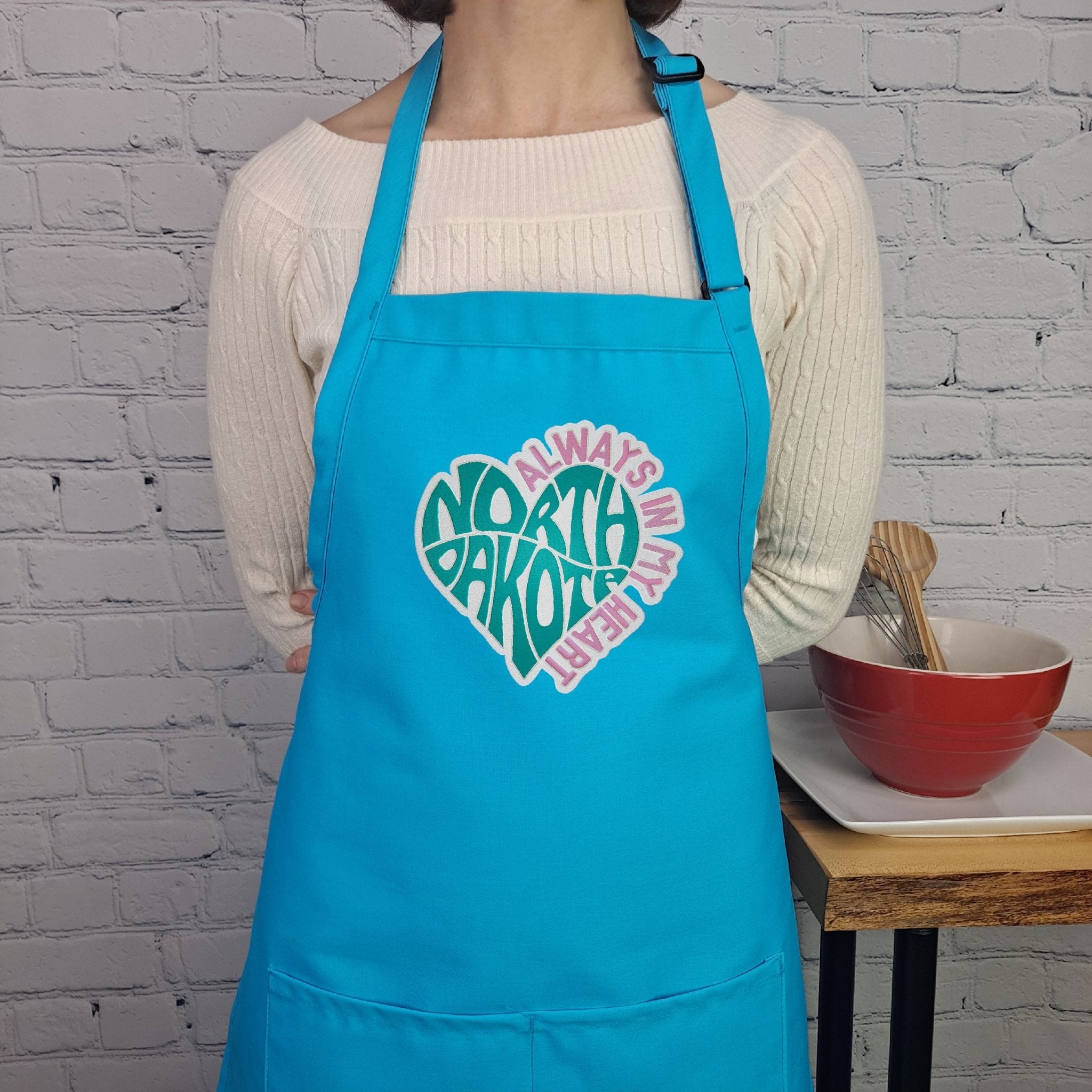 {{product_title}} – {{color}} embroidered kitchen apron