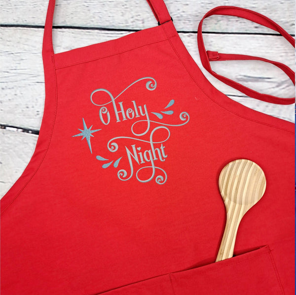 {{product_title}} – {{color}} embroidered kitchen apron