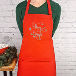 {{product_title}} – {{color}} embroidered kitchen apron