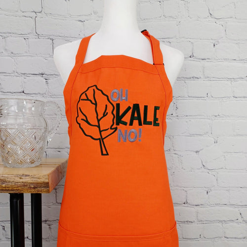 {{product_title}} – {{color}} embroidered kitchen apron