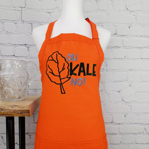 {{product_title}} – {{color}} embroidered kitchen apron