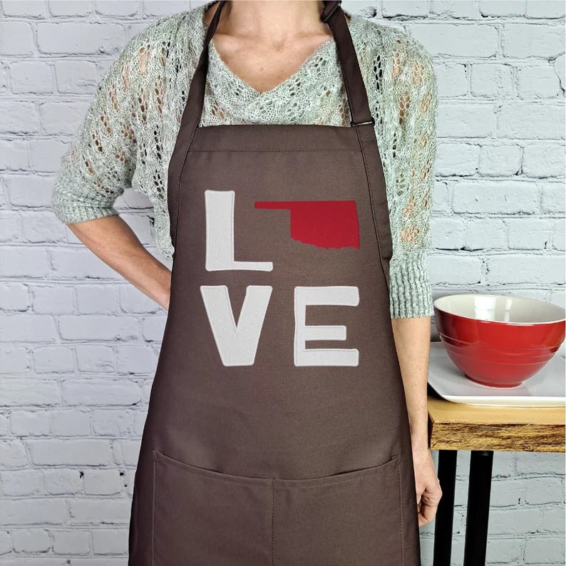 {{product_title}} – {{color}} embroidered kitchen apron