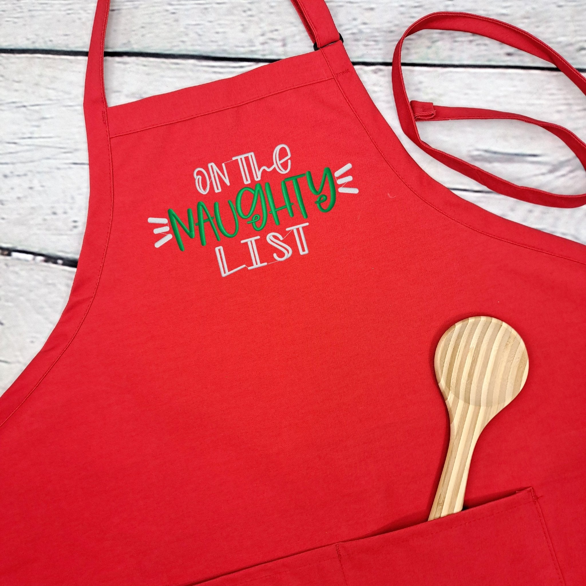 {{product_title}} – {{color}} embroidered kitchen apron